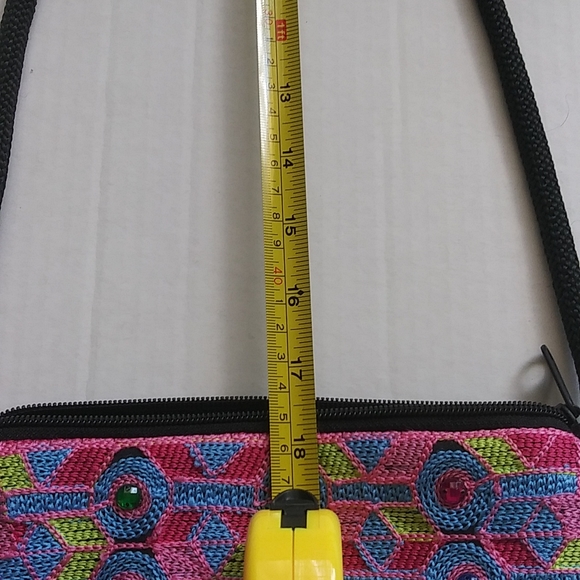 Indian embroidered crossbody purse - Picture 9 of 9